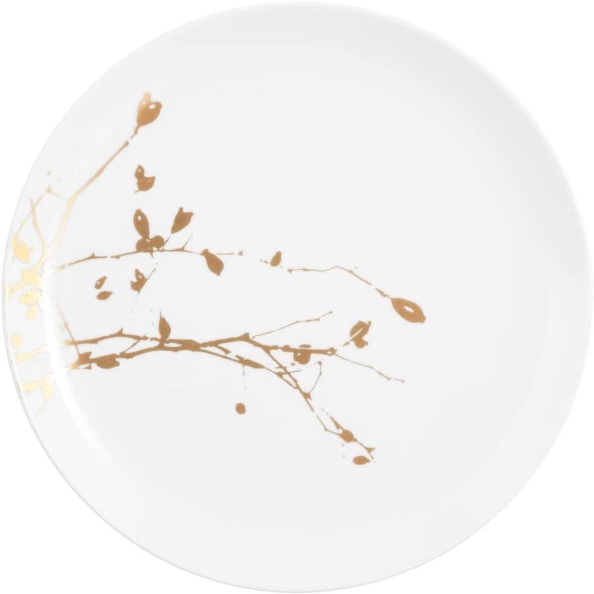 Dinerschaal - Bord Rond - Tafeldekken - Gladde Afwerking - 275 cm - Wit