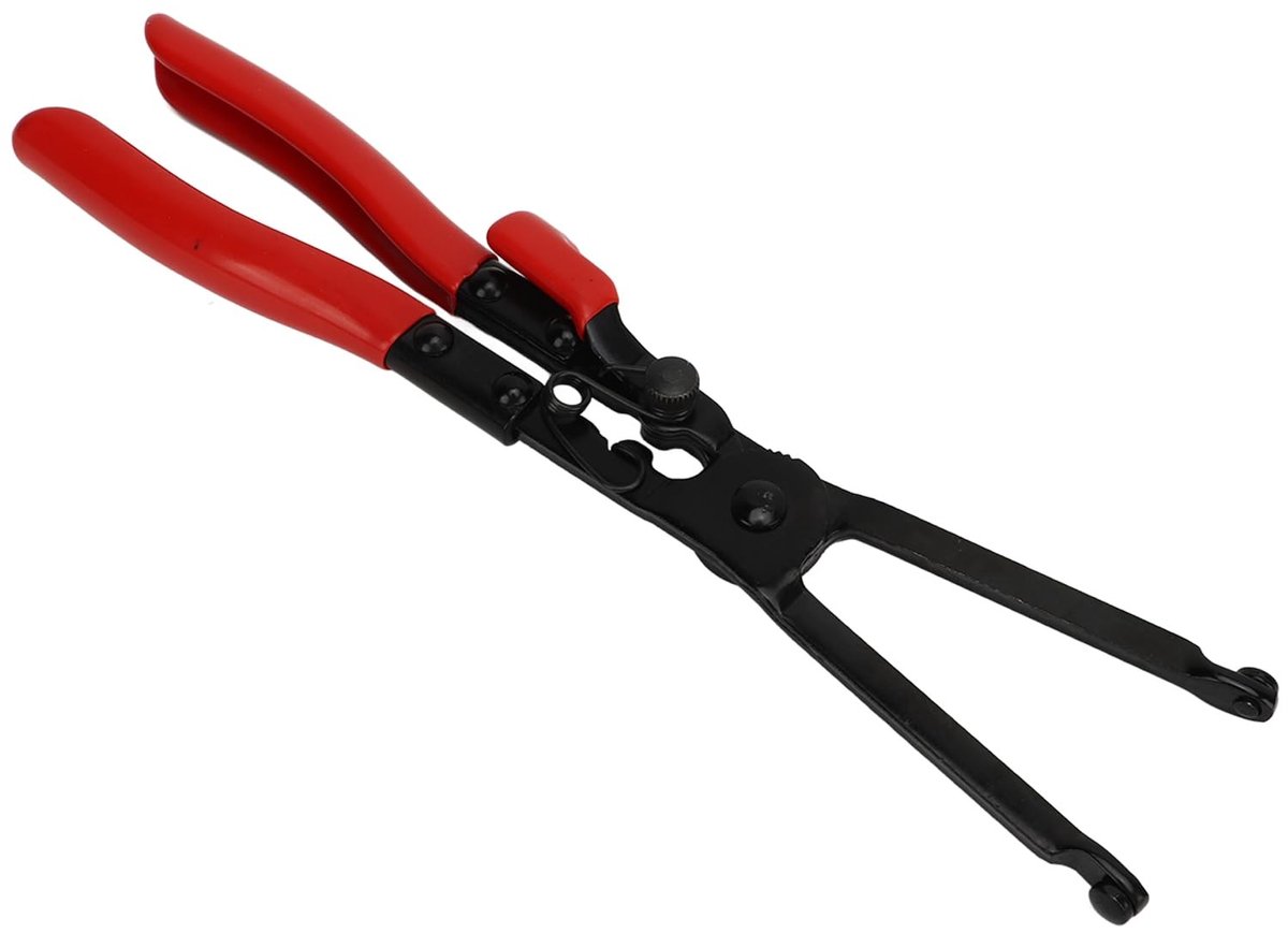 Vt products - Tang voor Slangklemmen - Koolstofstaal - Antislip Handgreep - Lange Tang - Gereedschap voor Verwijderen Slangklemmen - Geschikt voor Uit