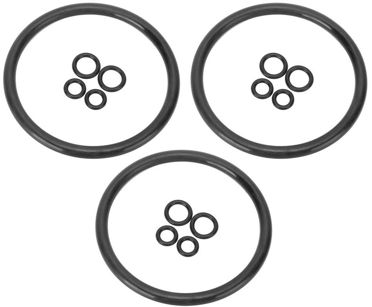Herbruikbare Siliconen O-Ringen voor Bierfust en Wasmachine - 15 Stuks, Diverse Maten, Perfect voor Thuisbrouwerij en Keukengebruik