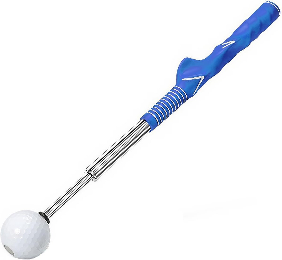 Verstelbare Golf Swing Trainer voor Gripkracht Oefening met Geluidseffect - 38.5-66cm Retractable Design voor Verbeterde Swingtechniek en Precisie