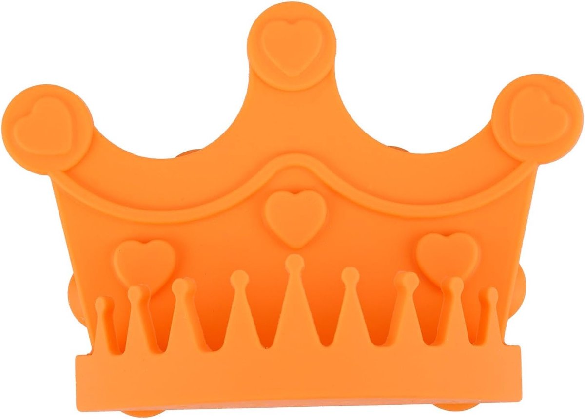 Siliconen Haarverzamelaars voor Badkuip - Eenvoudig Schoon te Maken, Herbruikbare Oplossing voor Haren in Badkamer en Douche (Oranje)
