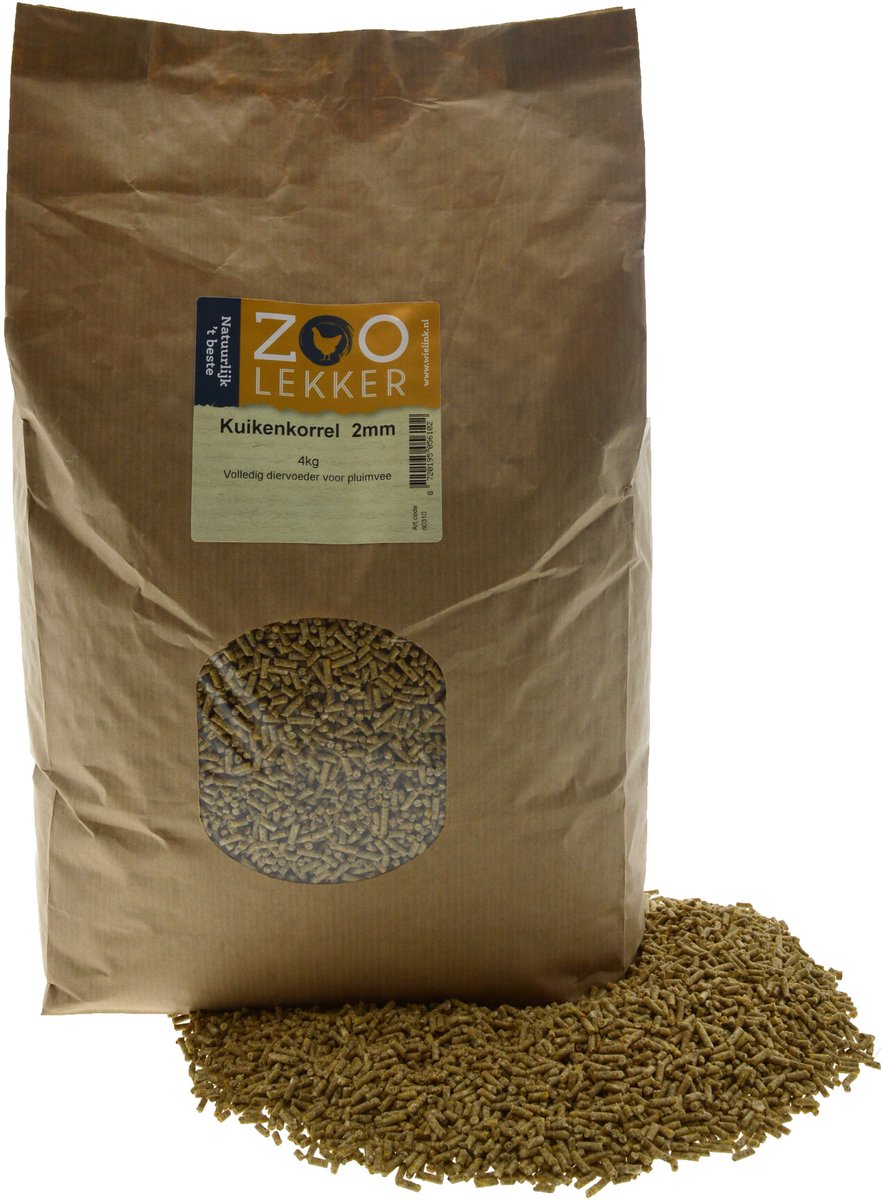 Zoolekker Kuikenkorrel 2mm 3,5KG