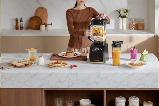 Dreame BlendLogic™ Blender - 2000W - iDetect™ AI - 9 Programma's - BPA-vrij - 2L + 700ml - Zwart van Merkloos — afbeelding 4