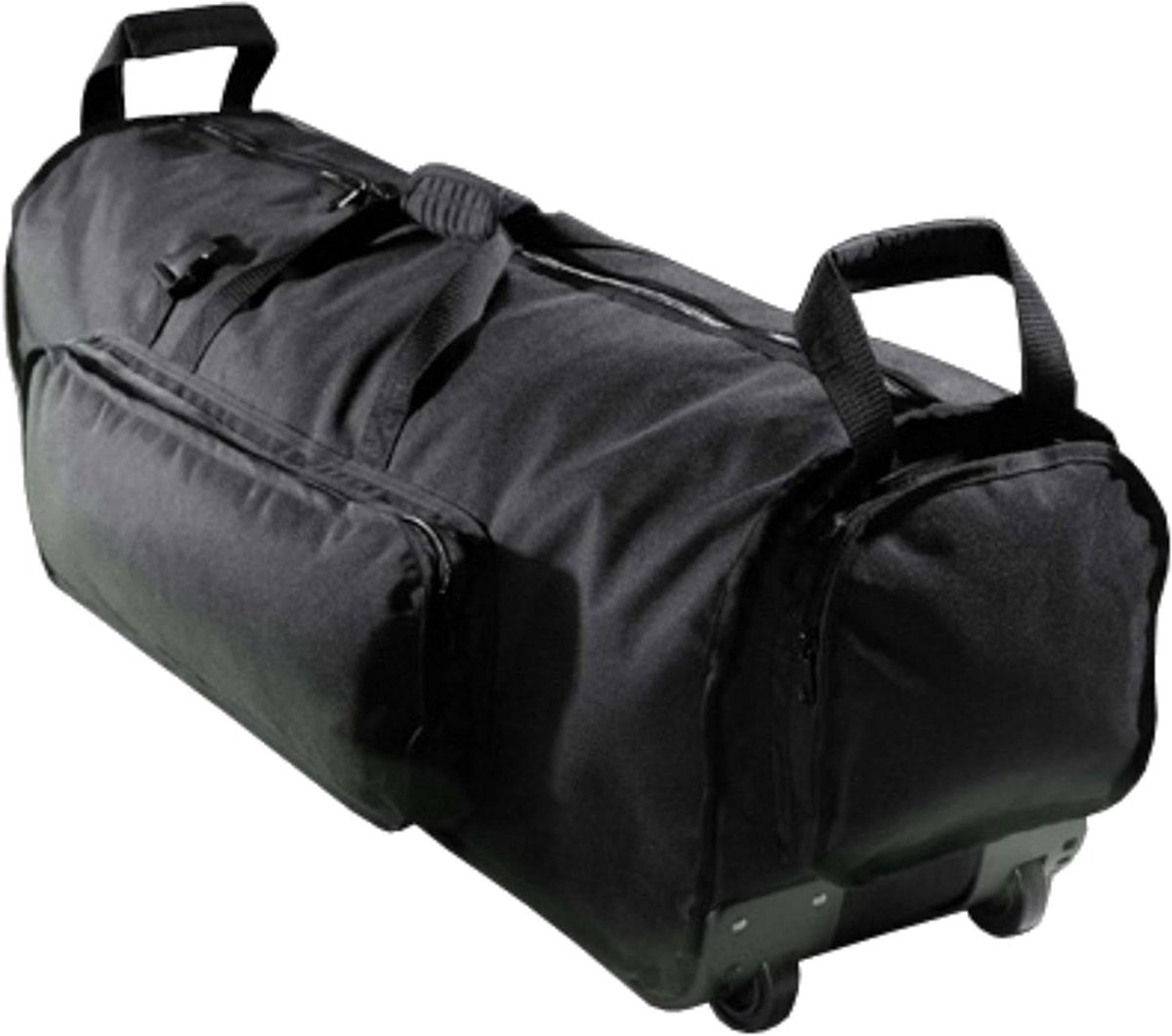Drum Hardware Tas - Percussie Tas - Muziek Transport - Met Wielen - 115 cm - Zwart