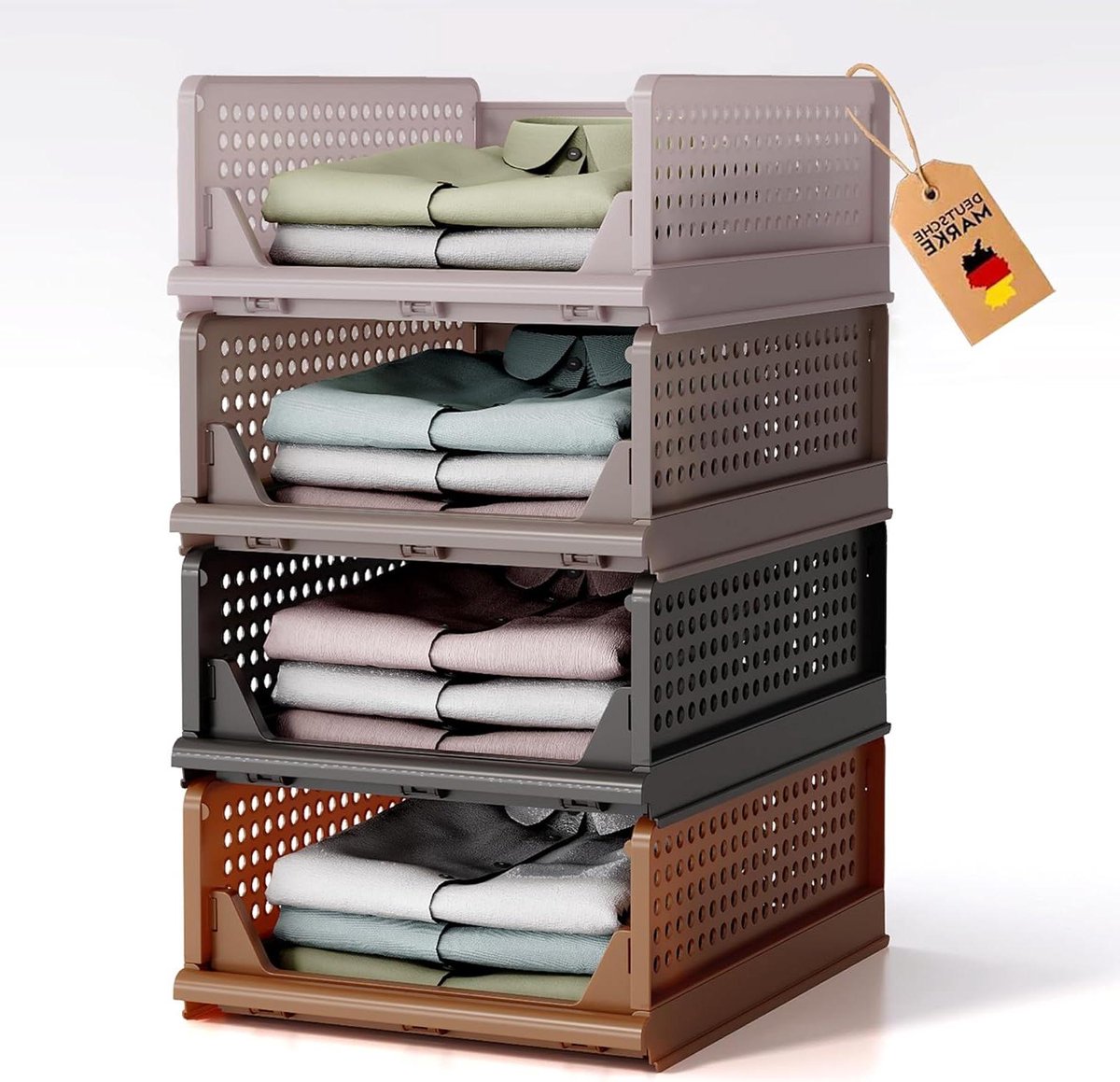 Dressing Kasten - Kledingkast - Kledingkasten Slaapkamer - Organizer - Orde en Ruimte