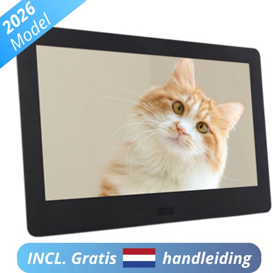 WessView Digitale Fotolijst 7 Inch - 16GB Geheugen - IPS - WessView - €44,95