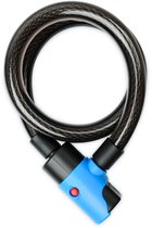 Loxure Fietsslot met Alarm - Uniek Alarmsysteem - 120 cm Kettingslot - 8 mm dikte - 110 Decibel Geluidsniveau - Waterdicht - 2 Jaar Garantie