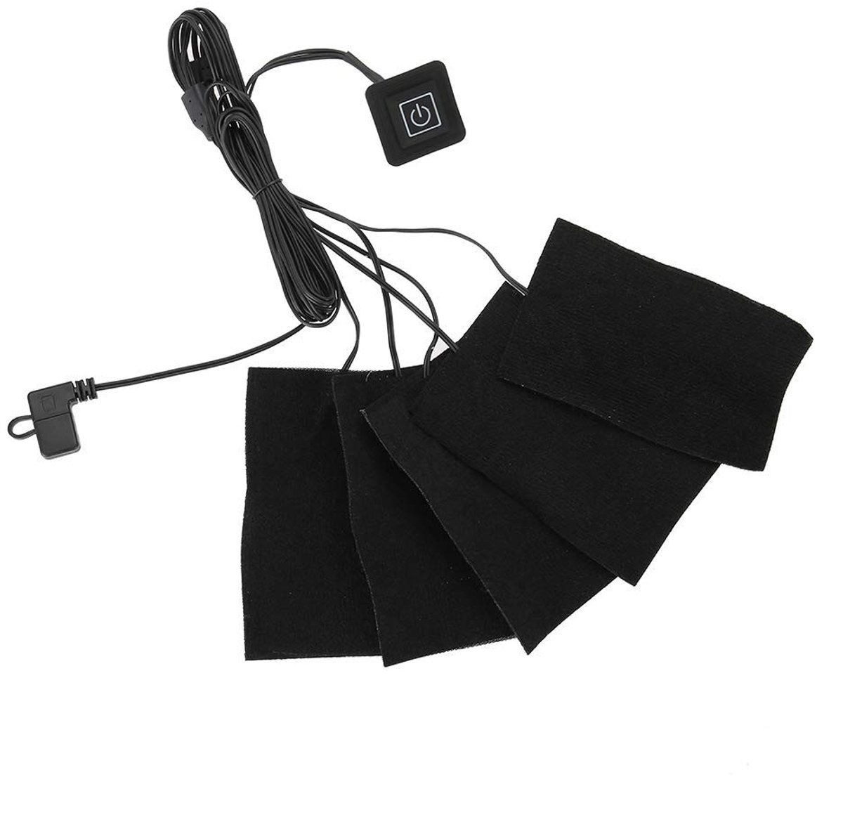 Store_9 - Verwarmingsmat voor Kleding - USB Verwarmingskussen - Waterdicht en Vouwbaar - Ideaal voor Camping - 3 Standen Temperatuurregeling - Gesc...