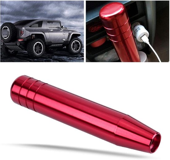 Universele Aluminium Versnellingspookknop 18 cm voor Auto Racing Stijl van Merkloos — afbeelding 4
