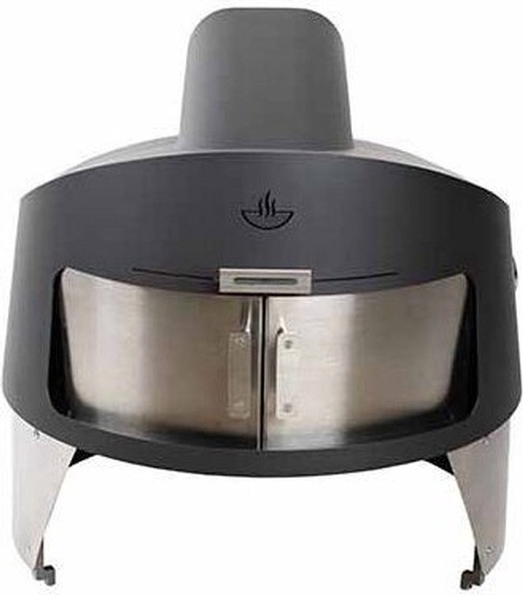 White Fire Fusion Oven Zwart