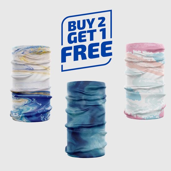 Premium Nekwarmer - 3 Stuks - 2+1 GRATIS - Ice Silk - UV-Bescherming