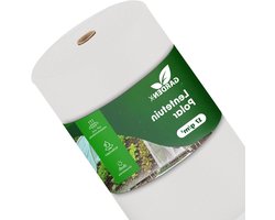 Tuinvlies Beschermdoek - Vliesdoek Planten Ademend Vlies - Planten Beschermen - Lucht- en Waterdoorlatend - 210 m² - Wit