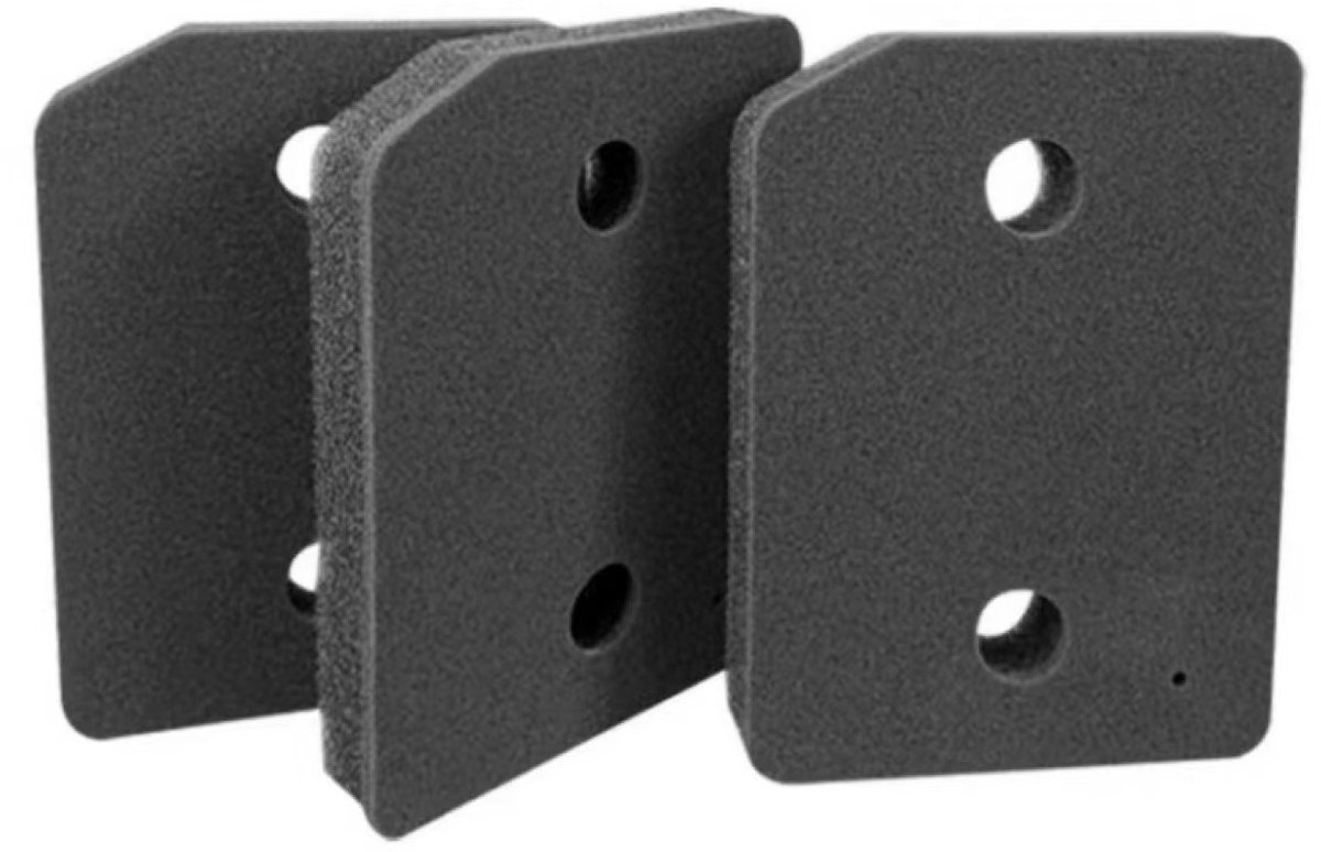 3stuks filter voor droger warmtepompdroger - sponsfilter - filtermat condensdroger - pluisfilter - schuimfilter spons -voor droger 9164761 - 205 x 155 x 30 mm