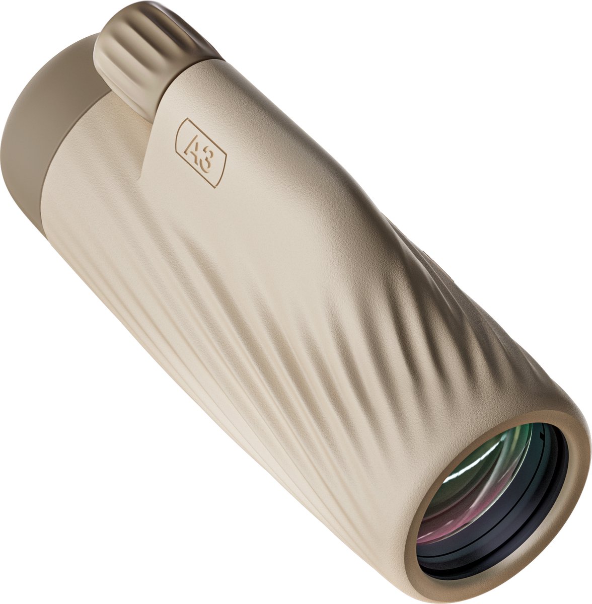 Bushnell - A3 10x32 - Oyster Clay - Monocular - Dakkant - Waterdicht - Roof - Fully Multi-Coated - Verrekijker voor Volwassene en Kinderen