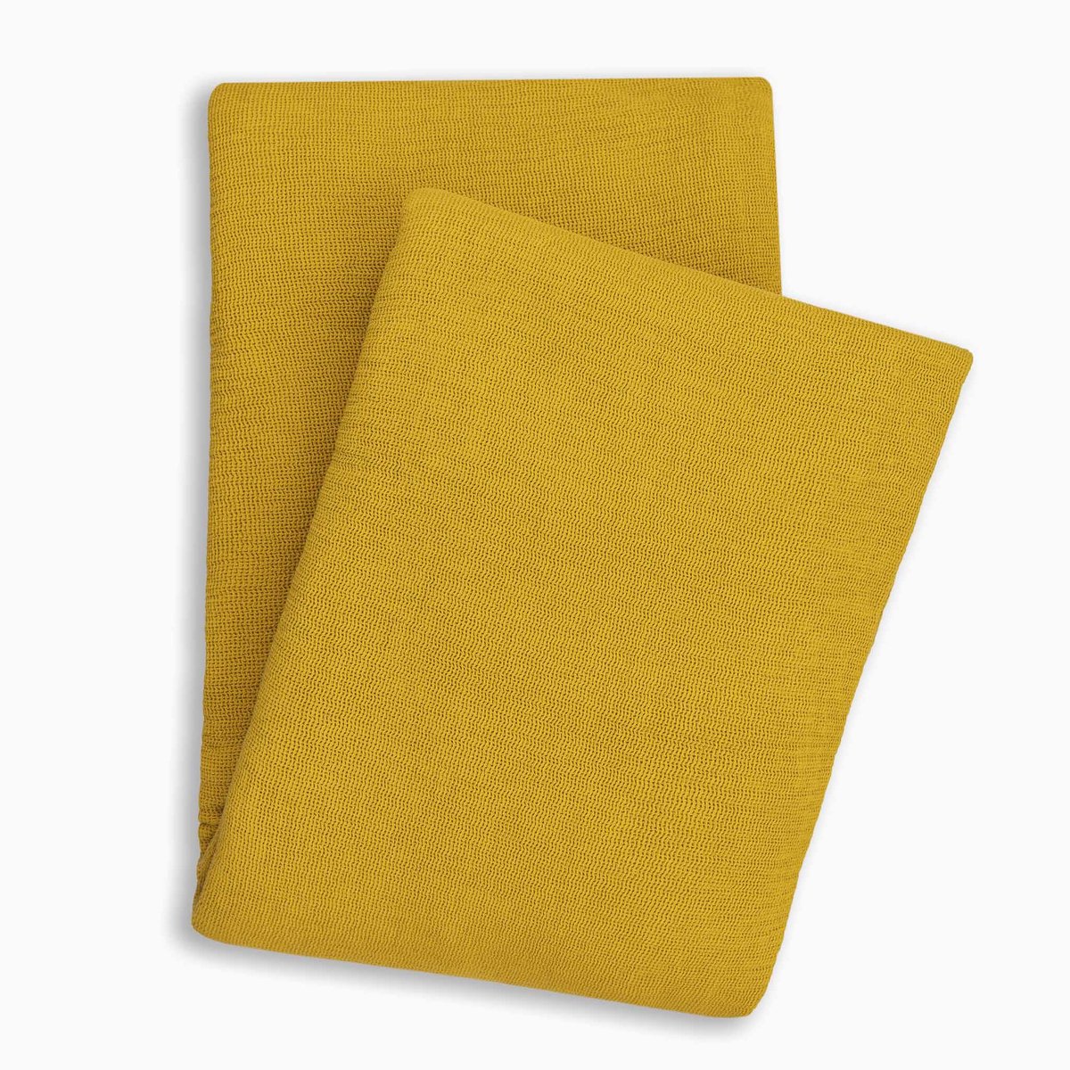 Yellow ICA Sprei - 100% Katoen - 180x260 cm - Goud
