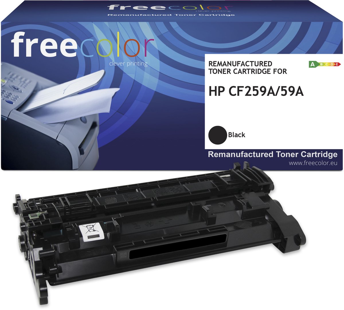 HP CF259A (No Level Ind) - toner FREECOLOR - Black 3000p