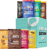 X-OATS Proteïne oats Ontbijtshake - Proteïneshake & Maaltijdshake - Vegan Glutenvrij Hoog in vezels - 20g Eiwit - 8x70gr Mix