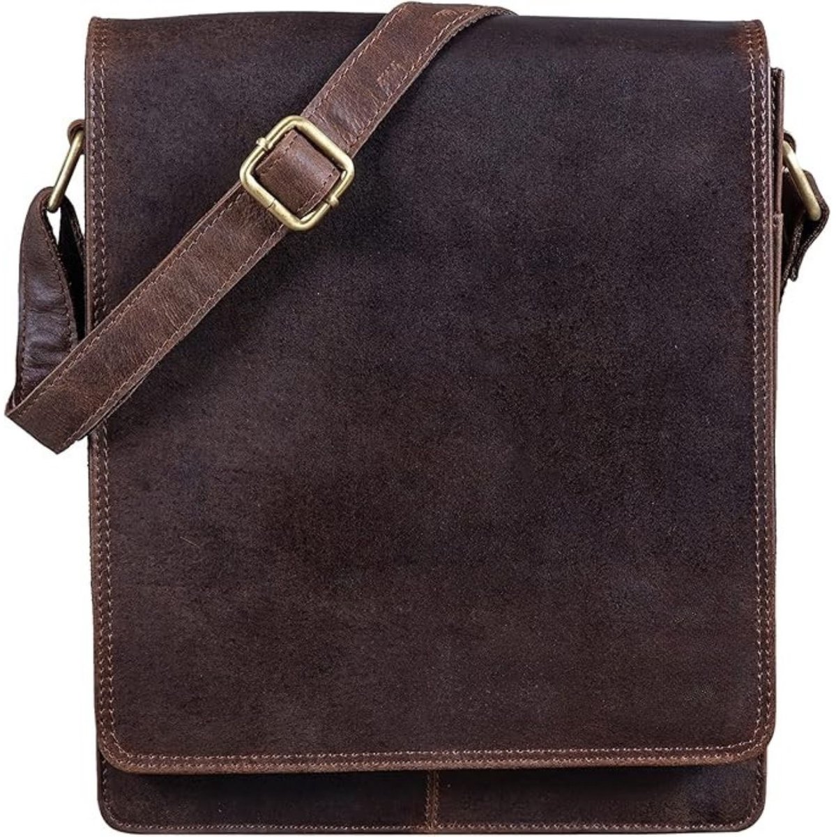 Leren Laptoptas - Laptoptas - Leren Tas - Luxe Leren Laptoptas - Werktas - Schoudertas - Business Tas - Leren Business Tas - 13 inch - Donkerbruin - van Imperatoris