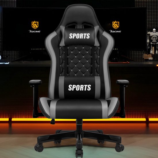 Hiaonyx Racing Gaming Stoel - Verstelbare Rugleuning, - Hiaonyx - €139,99