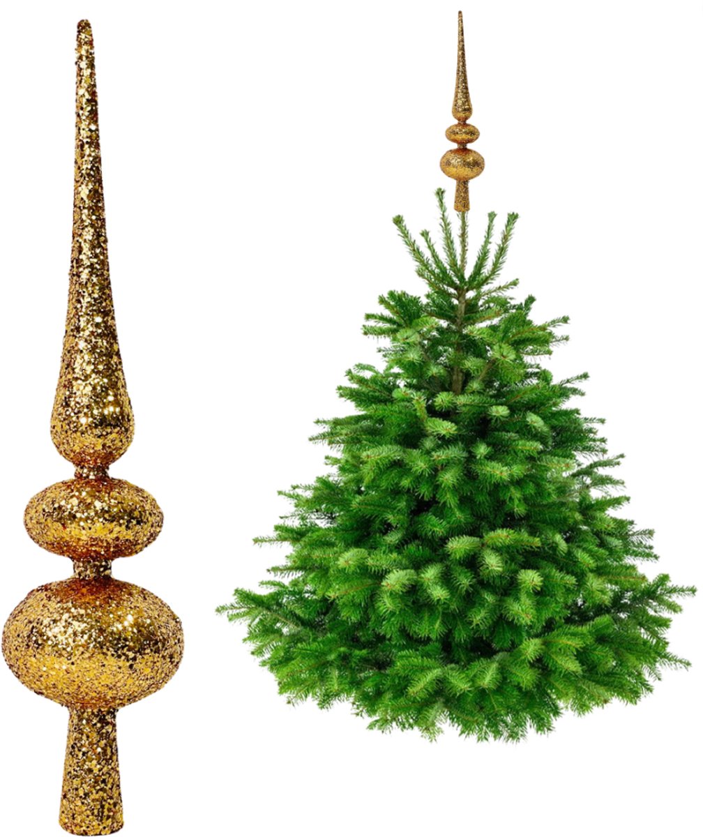 Inspiruj - Gouden Boomtopper - 29 cm - Glanzend