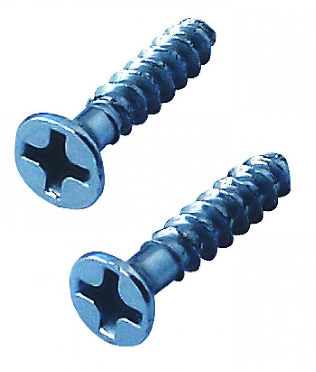 SIMET - Schroeven voor bakken - 16mm - 100 stuks - Metaalkleurig