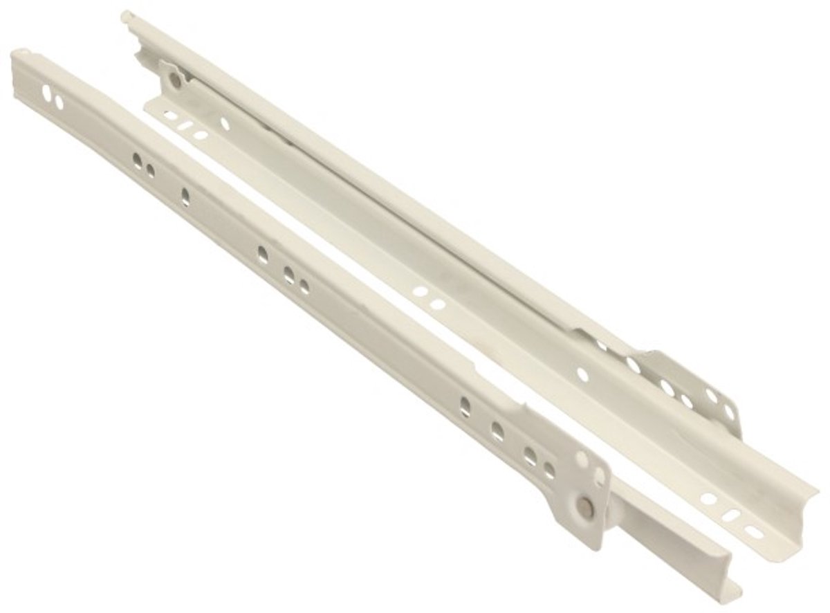 Gamet PR Serie - Witte Rolkussen Prowadnica - 450mm - Stalen Constructie