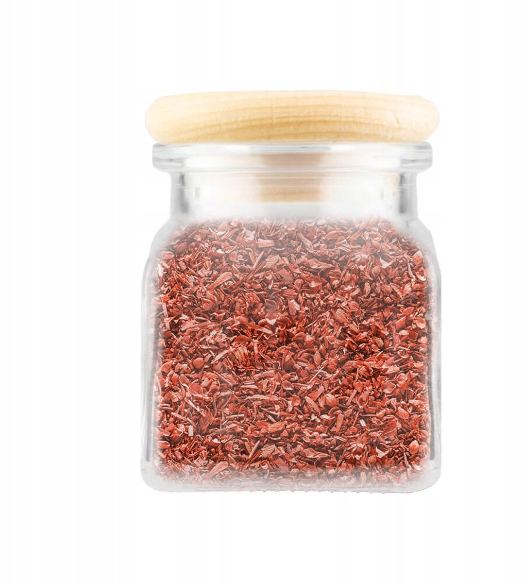 Bimberek - Kruidenpot - Houten Stopper - 120ML - Glazen Container