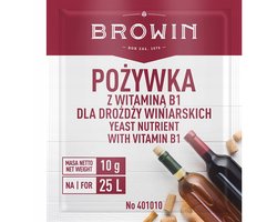 Browin S-Preparaten - Wijn Voedingsstof - Vitamine B1 - 10g - Fermentatiesteun