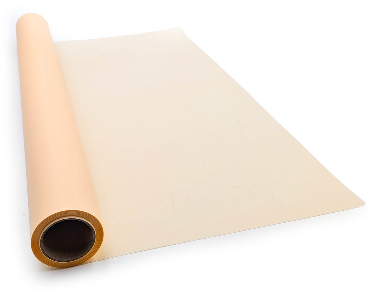 Folia Matte 90's - Florarol - Brzoskwiniowa - 58cm x 20m - BOPP