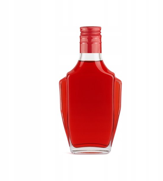 Bimberek Nobel Serie - Glazen Fles - 250ml - Elegant Design - Voor Huisgemaakte Dranken van Bimberek — afbeelding 3