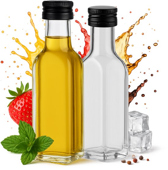 Bimberek Marasca - Glazen Flessen - 20ml - Aluminium Dop - Verpakkingsset van Bimberek Marasca — afbeelding 4