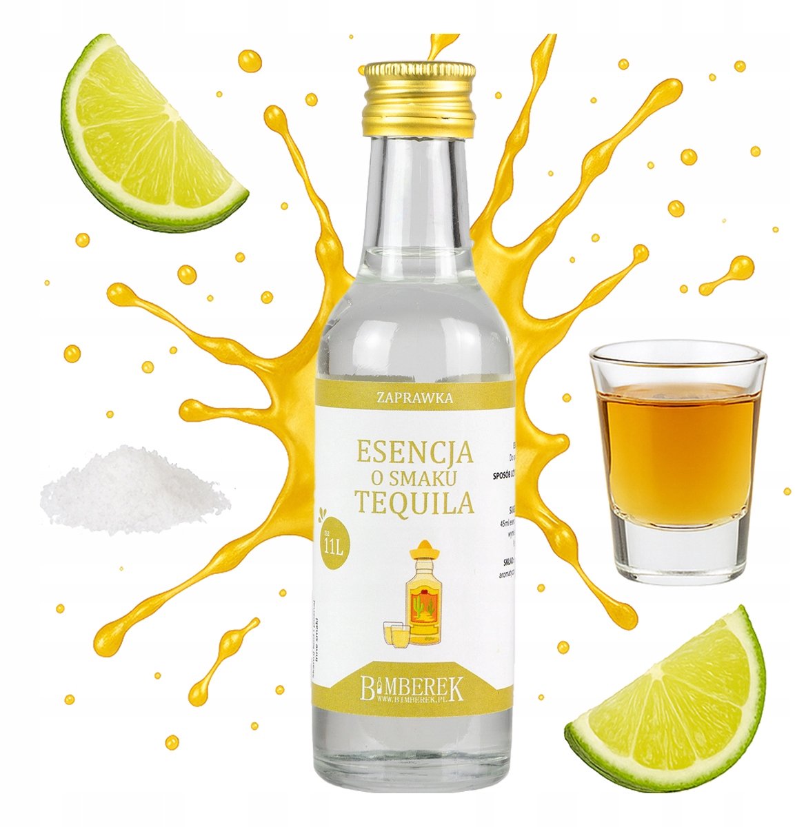 Bimberek - Tequila Smaak Essence - 11L - Zeer Efficiënt - Huisgemaakte Alcohol