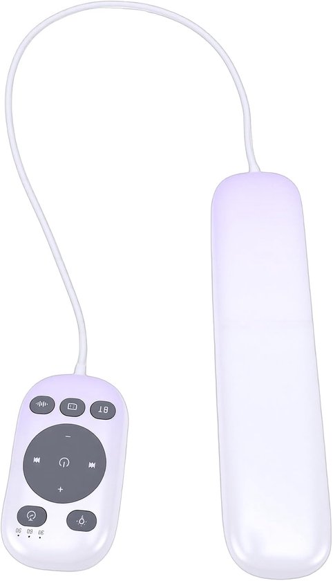 Draadloze Bluetooth kussenluidspreker met botgeleiding, witte ruis, 36 geluiden, timer, voor slapen
