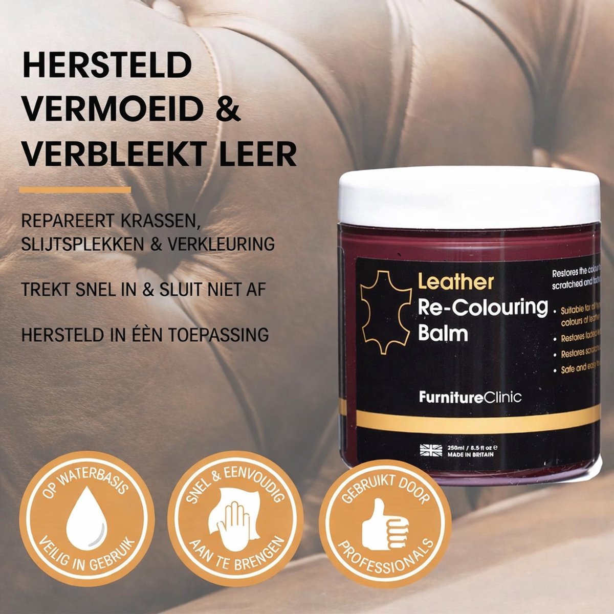 Autoglym Leather Care Balm | Autoglym Interieurreiniging | De Rie Automaterialen V.O.F Autoglym Leather Care Balm | Autoglym Interieurreiniging | De Rie Automaterialen V.O.F