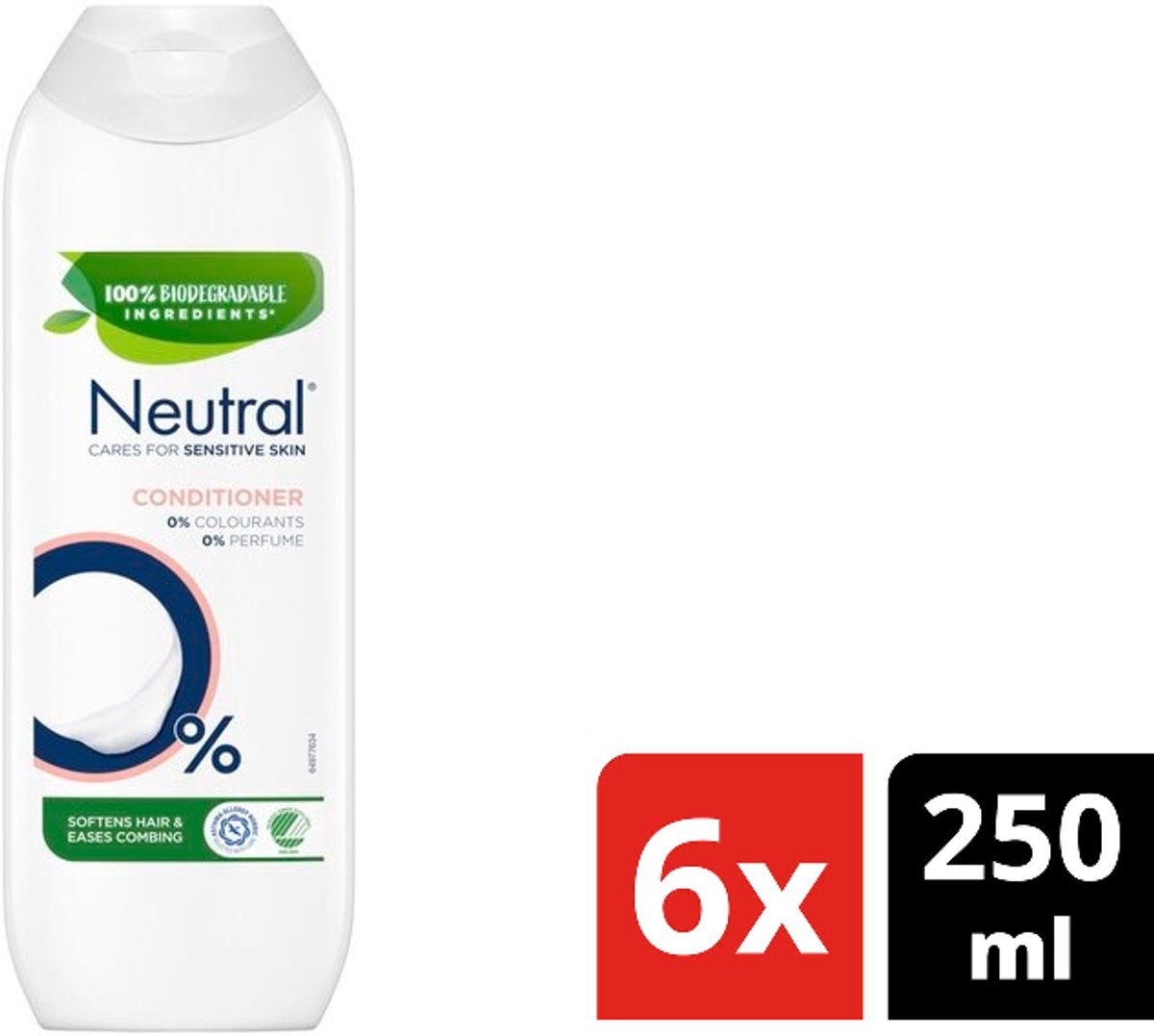 Bol.com Neutral Conditioner - 6 x 250 ml - Voordeelverpakking aanbieding