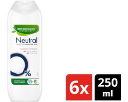 Neutral Conditioner - 6 x 250 ml - Voordeelverpakking