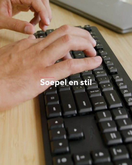Trust Ody V2 - Draadloos toetsenbord - Stil - Multimedia Toetsen - Qwerty US