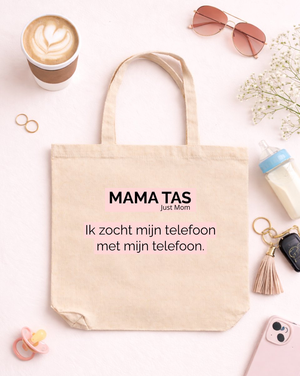 Just Mom Mama Tas - Telefoon