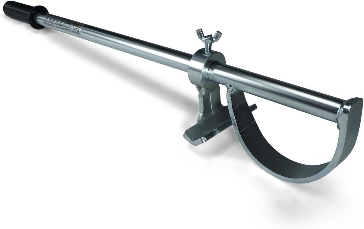 Gootrichtheber - Dakgoot Richtgereedschap - Dakgoten Uitlijnen - Beschermt Goot - 590 mm - Zilver