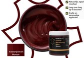 Leer Balsem Maroon – Herstelt Kleur & Krassen – Furniture Clinic – Voor Bank, Auto, Schoenen & Tassen – Leer Reparatie & Bescherming