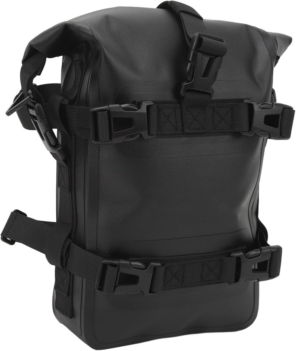 Waterproof Motorfiets Crash Bar Bag - 4L Veilig Locking - Snelle Ontgrendeling Universele Achtertas Zijtas voor Reizen