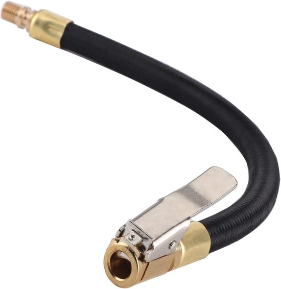 Auto Motorfiets Banden Inflator Slang verlengbuis Snelpomp Chuck Adapter voor Opblaasbare Pomp Met Klep - Bandenpomp - Slangadapter van Merkloos — afbeelding 2