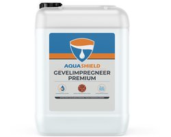 Aquashield Gevelimpregneer Premium - Can, 20L - Oplosmiddelhoudend Gevelimpregneermiddel - Uitstekende Waterafstotendheid