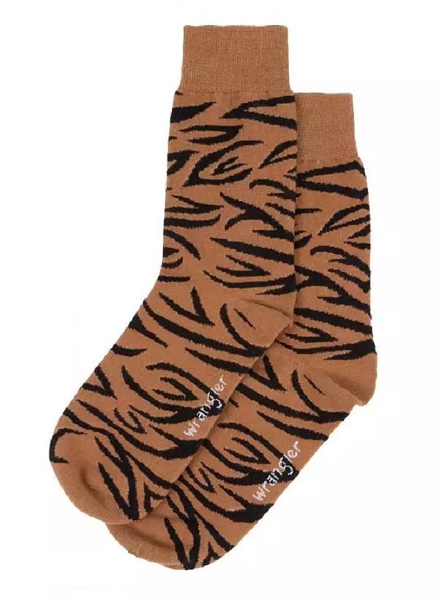 Wrangler Socks 1 pack Tiger W0P715Y25 39-42 Print