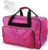 Misppro Universele Naaimachinetas – Waterdicht Nylon, 46x23x32 Cm, 20-35 Liter, Met Schouderriem, Blauw