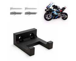 YUOM. Support mural compatible avec LEGO Technic 42130 BMW M 1000 RR Moto – Support mural / Wall Mount – vis et chevilles incluses