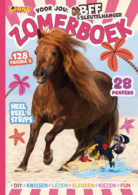 Penny Zomerboek XXL 2026 - Vakantieboek - Zomerboek - Doeboek - Vakantie - Paarden Spullen - Paardencadeaus - Creatief - Paarden - Paard - DIY - Tekenen - Posters - Strips - Puzzels - Puzzel - kleurboek - Tekenboek - Pony - Veulen