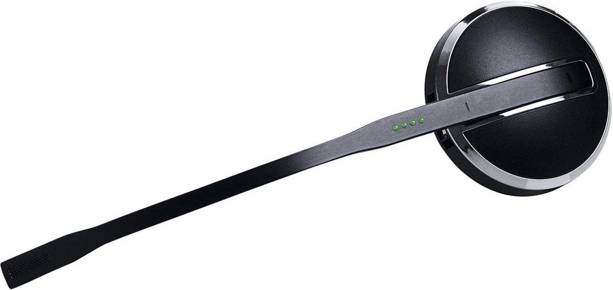 Vervangende Headset - Mono Headset Enkel - Kantoor Communicatie - Origineel Accessoire - 1 stuk - Zwart