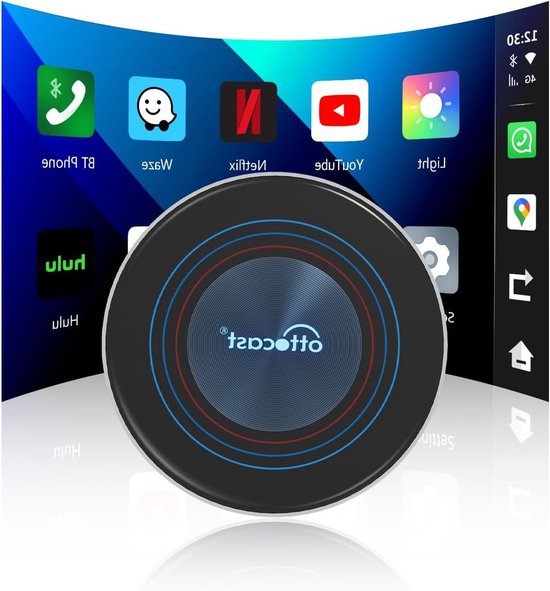 AI Box CarPlay - Entertainment Box Auto - Video Streaming Auto - Android 13 Systeem