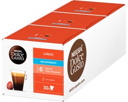 Nescafé Dolce Gusto capsules Lungo Decaffeinato - 90 capsules pour 90 tasses de café